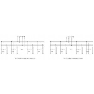 BXX51防爆動力檢修箱（帶不帶總開關）線路圖